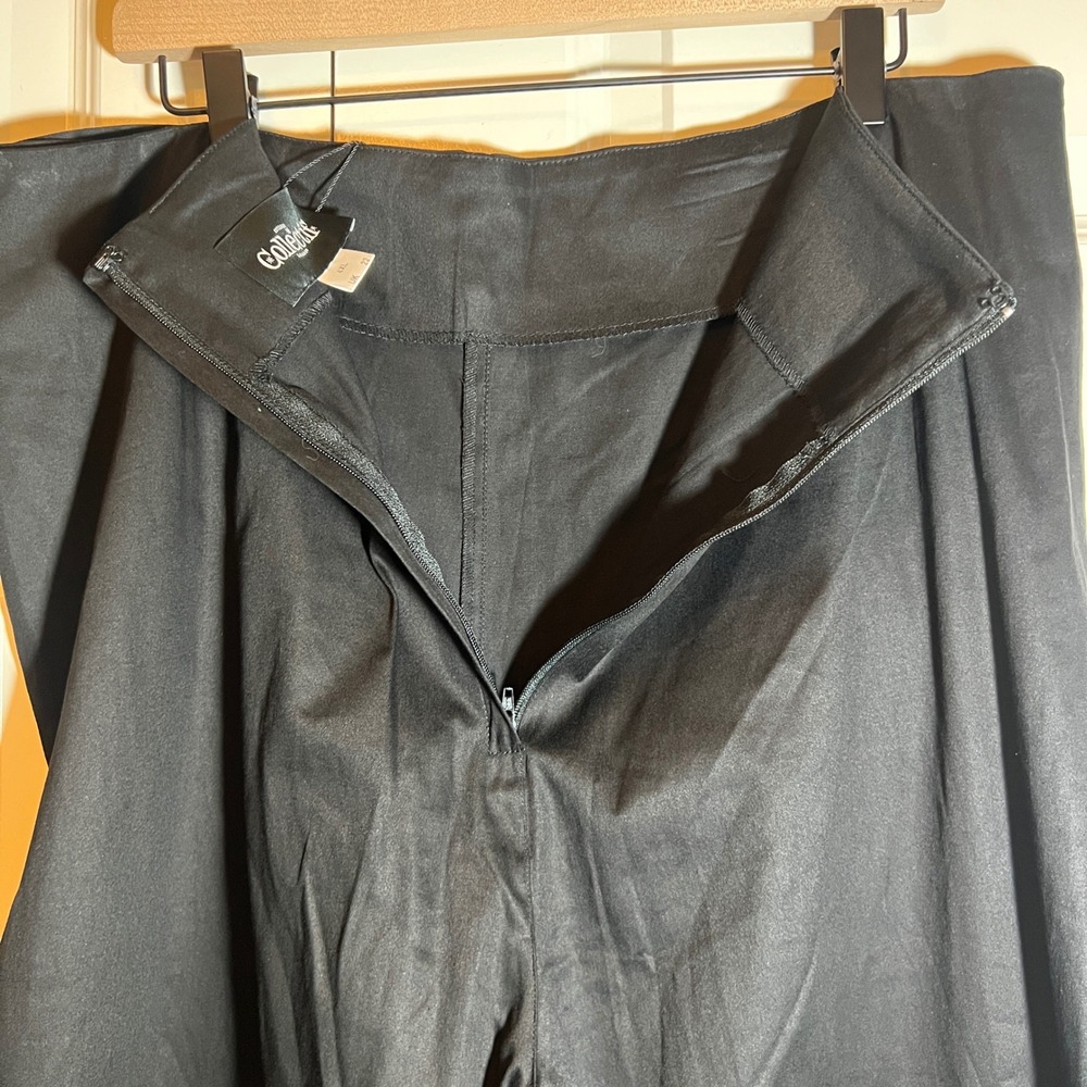 Collectif London Eugenia Capri Pants in Black, Women's Size 4XL US 18/UK 22, NWT - Picture 10 of 13